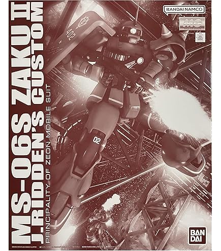 Amazon | MG 1/100 MS-06R-2 ジョニー・ライデン専用 ザクII (機動戦士