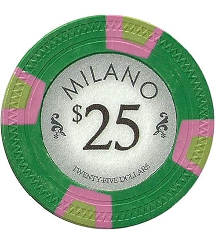 Amazon | Claysmith Gaming 社製 ポーカーチップ クレイチップ Milano