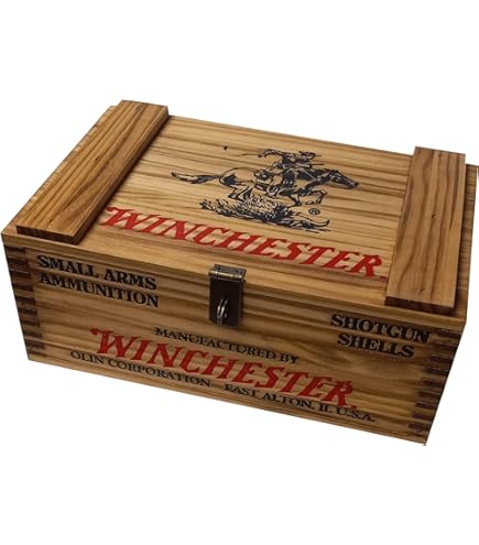 Amazon｜ウィンチェスター木製弾薬ボックス｜インテリア オンライン通販