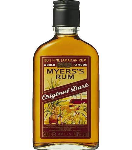 Amazon.co.jp: マイヤーズ オリジナルダーク ラム 平型ボトル 40度