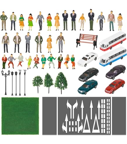 Namalu 14 Pcs 1: 25 Scale Miniature People Figurines India