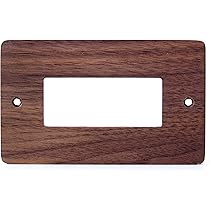 Amazon.co.jp: BiHeimdallr 天然木 コンセントカバー 木製 スイッチ