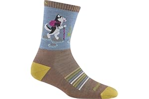 Darn Tough Women's Critter Club Micro Crew Lightweight with Cushion Sock (Style 5001) -
