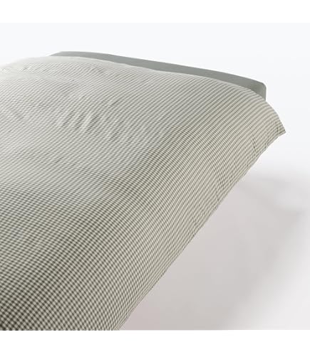 Amazon｜無印良品 紙使いしじら織掛ふとんカバー・Q/オフ白 210×210cm