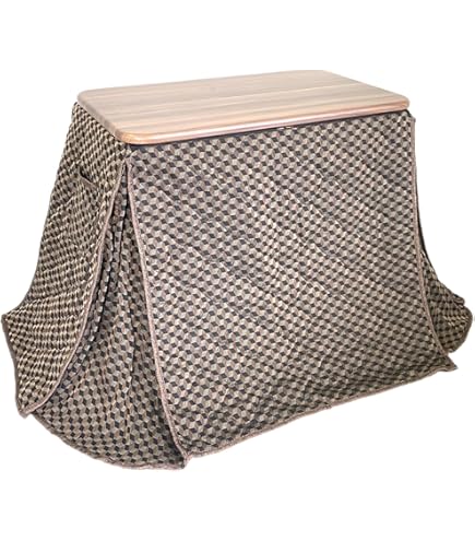 Amazon | 滝口木材 一人用家具調こたつ | 滝口木材 | こたつテーブル