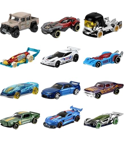 Amazon | 50種類のホットウィールダイキャスト車とトラックの