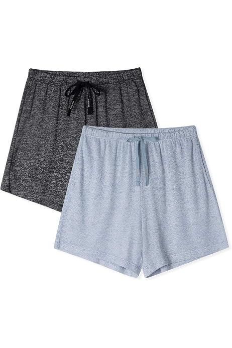 Inadays Pajama Shorts for Women Cotton 