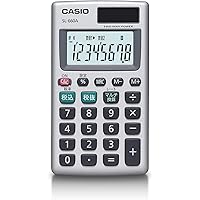 CASIO(カシオ) パーソナル電卓 税計算 マルチ換算 カードタイプ 8桁 SL-660A-N