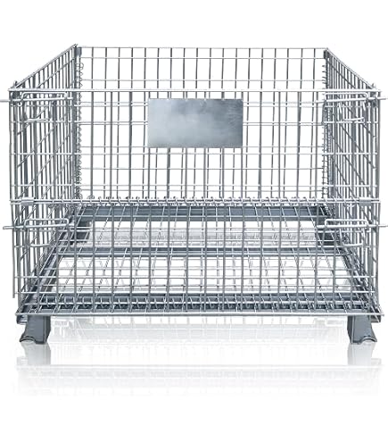 Amazon | メッシュパレット 800×1000×850(長さL×幅W×高さH) 積載荷重 