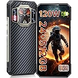 OUKITEL WP30 Pro SIMフリー スマホ 本体 5G スマートフォン 24GB +512GB タフネススマホ IP68防水防塵耐衝 Android 13 OS 11000mAh大容量バッテリー+120W急速充電/6.78インチ FHD+