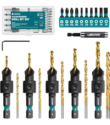 Amazon | SK11(エスケー11) 六角軸 ハイス皿取錐 皿ネジM5用 頭径10mm