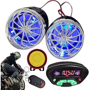 ⑥バイク用オーディオフルセット【送料無料】リモコン操作対応オーディオフルKIT Amazon.co.jp 売れ筋ランキング: バイク用オーディオシステム の中で