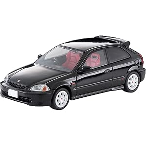 トミカリミテッドヴィンテージ ネオ 1/64 LV-N158c ホンダ シビック タイプR 97年式 黒 (メーカー初回受注限定生産) 完成品