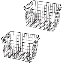 Amazon.co.jp: 山善(YAMAZEN) ワイヤーバスケット ふつうタイプ