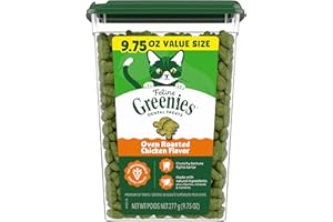 Greenies Feline Dental Cat Treats Oven Roasted Chicken 277g