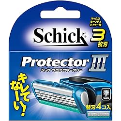 Amazon.co.jp: Schick(シック) プロテクター3D シンプル 3枚刃 替刃(10