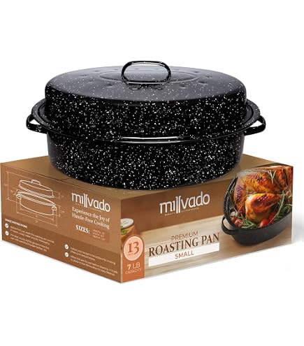 ロースティングパン Amazon | Copper Turkey Roaster Pan | Copper Chef | ロースター