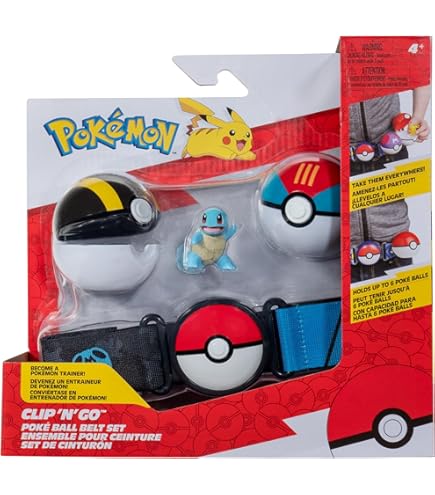 Amazon.co.jp: ポケモン PKW2717 Clip 'N' GO ベルトセット-2インチ