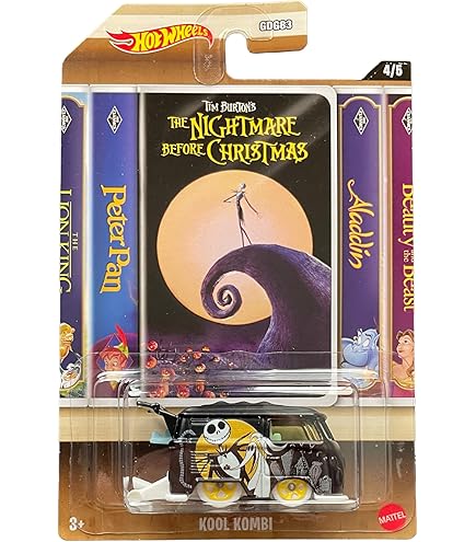 Amazon | Hot Wheels Volkswagen Series 2/10 Kool Kombi 136/250