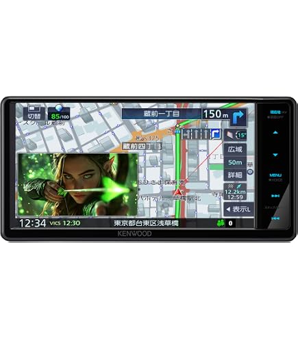 Amazon | ケンウッド(KENWOOD) カーナビ 彩速 7インチ MDV-M809HD