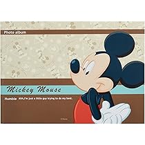 Disney ミッキー&ミニー アルバム FUJICOLOR ディズニーキャラクター チェキアルバム ミッキー
