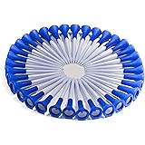 ゴルフティー 使いやすい 壊れにくい 量販 50個入りプラスチックゴルフティー 83mmロングティー 20mm広いヘッドソフトゴム Golf tees