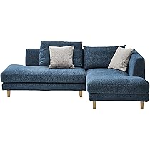 Amazon.co.jp: 関家具(Sekikagu) カウチソファ L字 ソファ 木脚(角