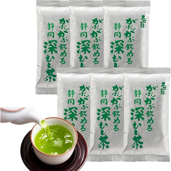Amazon.co.jp: 静岡名産 長寿のお茶 深蒸し茶 100g×5袋セット 計