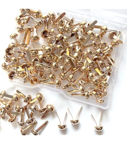 Amazon.co.jp: 100個 ハート形 割鋲 割りピン ホワイト 12mm 手芸