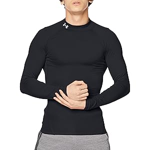 [アンダーアーマー] ヒートギアアーマー モック ロングスリーブ(トレーニング) 1358577 メンズ