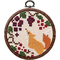 Amazon | オリムパス 製絲 刺しゅうキット かんたん クロスステッチ