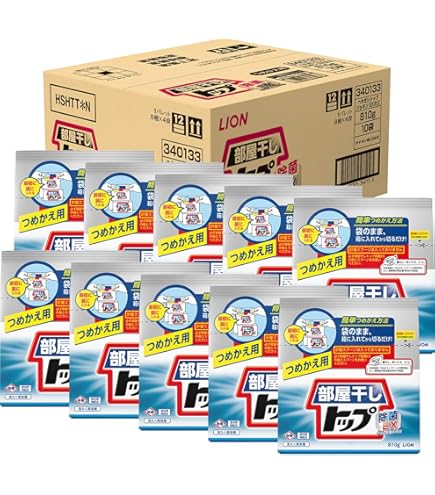 Amazon.co.jp: ライオン 部屋干しトップ 除菌EX 洗濯洗剤 粉末 部屋