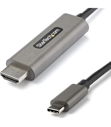 C HDMI　変換器 Amazon | StarTech.com USB-C - HDMI 変換ケーブル／1m／4K 60Hz