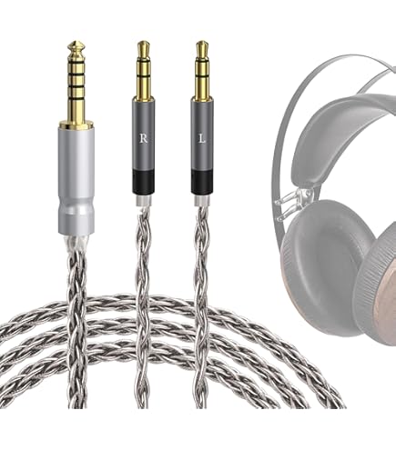 99Classics・99Neo 純正アップグレードケーブル Meze Audio 99Classics/99Neo アップグレードケーブル シルバー