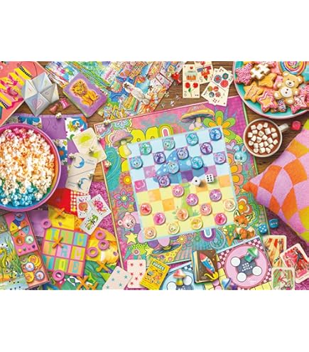 Amazon | Candy Party Jigsaw Puzzle, 1000 Piece | ジグソーパズル