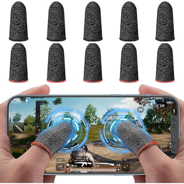 Amazon.co.jp: 荒野行動 Anleikf 指サック スマホゲーム 超高感度 超薄