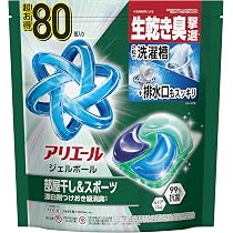 Amazon.co.jp: ボールド ジェルボール 柔軟剤入り【大容量】80個