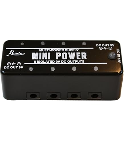 Amazon.co.jp: FIREGLOW オールアイソレーテッド ペダル電源供給