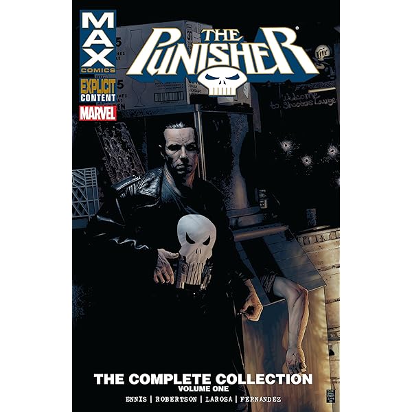アメコミ・英語　PUNISHER MAX　全4巻＋1巻　5冊セット Amazon | Punisher Max by Garth Ennis Omnibus Vol. 1 (The