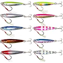 Amazon.co.jp: OHF メタルジグ セット 30g 7㎝ 40g 8
