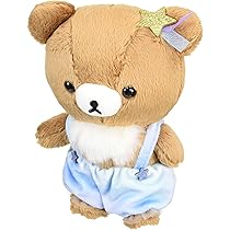 リラックマ　あつめてぬいぐるみ　チャイロイコグマ San-X リラックマ あつめてぬいぐるみ チャイロイコグマ 胸毛 星