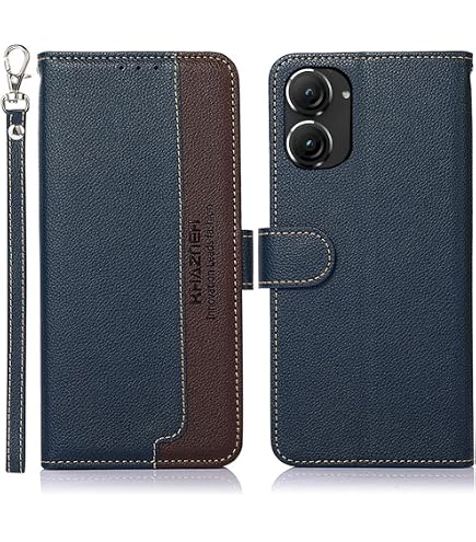 Amazon.co.jp: ZenFone 9 / ZenFone 10 ケース 手帳型 【 ストラップ