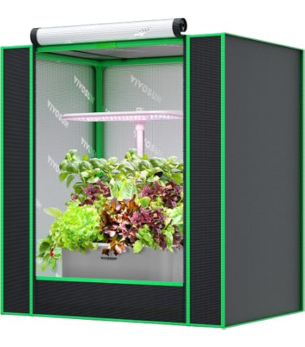 Amazon.co.jp: 【Mars Hydro】100×100×180 植物育成用グロウ 水耕栽培