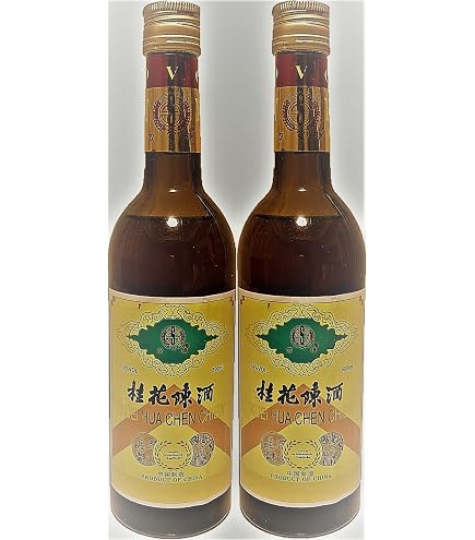 Amazon.co.jp: 【3本セット】 中華牌 桂花陳酒 15度 750ml×3本 : 食品