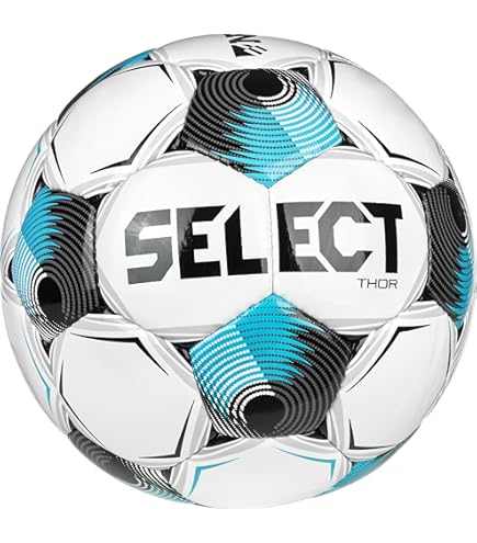 SELECT Numero 10 Turf Match Soccer Ball, White/Orange/Purple V25