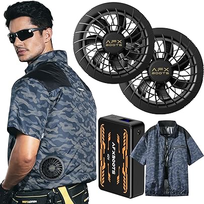 新品未使用 空調服　AFXBOOTS 42V ファン＆バッテリーセット 新品未使用】空調服 AFXBOOTS 42V ファン＆バッテリーセット｜Yahoo