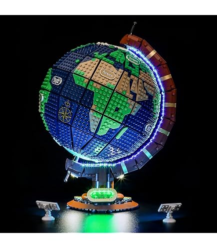Amazon.co.jp: LEGO Ideas The Globe 21332 Building Set; Build-and