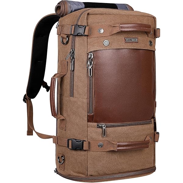 Amazon.co.jp: WITZMAN 旅行用バックパック 男女兼用 キャンバス