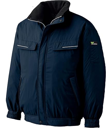 Amazon.co.jp: [ミドリ安全] 防寒服 長袖 ブルゾン 男女兼用 防水 撥水