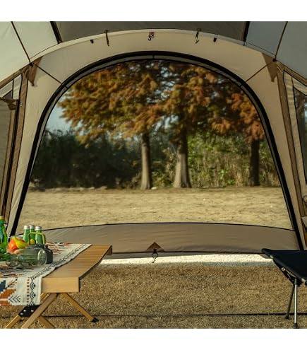 Amazon.co.jp: TOMOUNT U型のTPUドア forトンネルテント 3~4人用 2